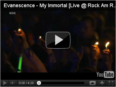 Evanescence - My Immortal (живое выступление)